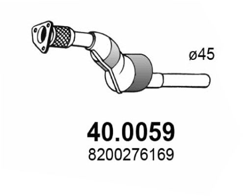 Katalizator ASSO 40.0059