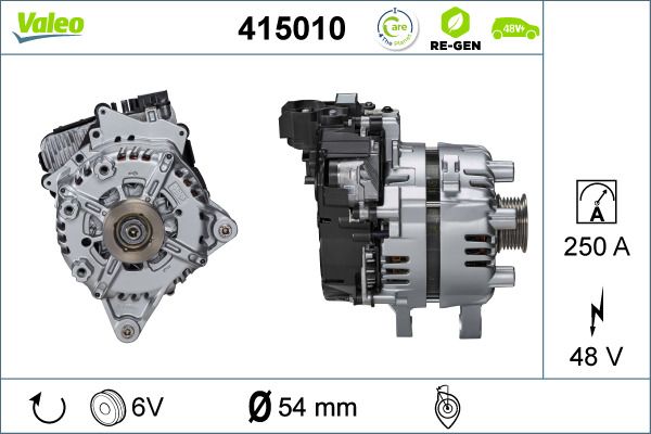 Rozrusznikoalternator VALEO 415010