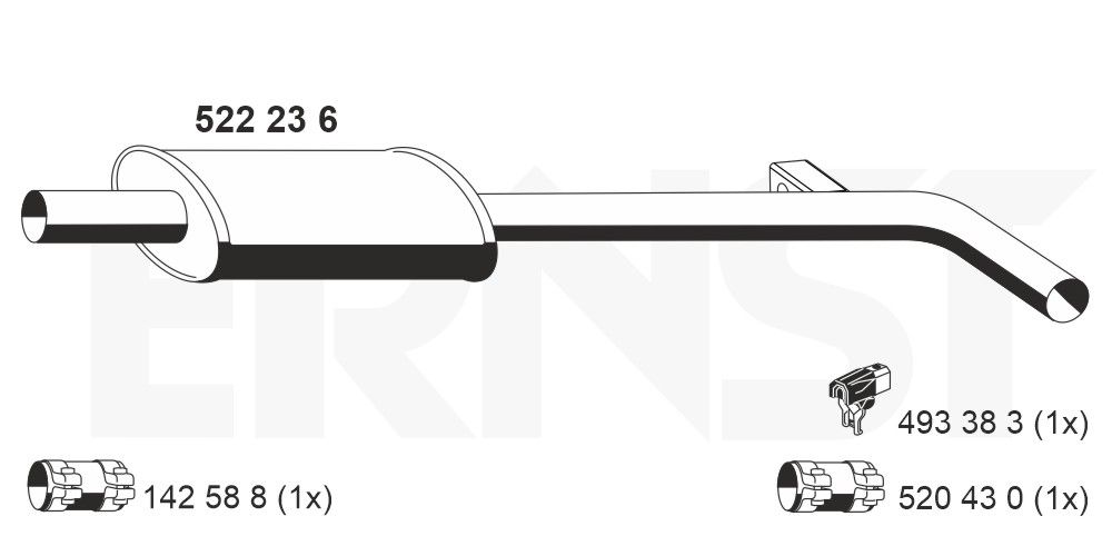 Toba esapamet intermediara ERNST 522236