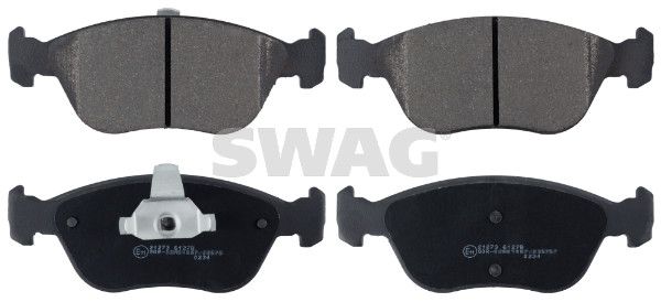 Levně Sada brzdových destiček, kotoučová brzda SWAG 55 91 6506