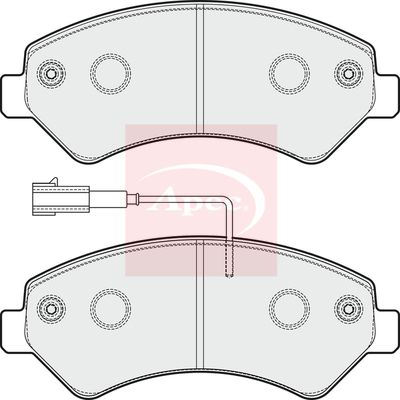 Apec - Front Brake Pad Set
