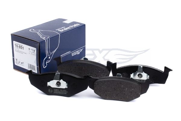 Levně Sada brzdových destiček, kotoučová brzda TOMEX Brakes 10-851