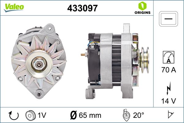 Alternator VALEO 433097
