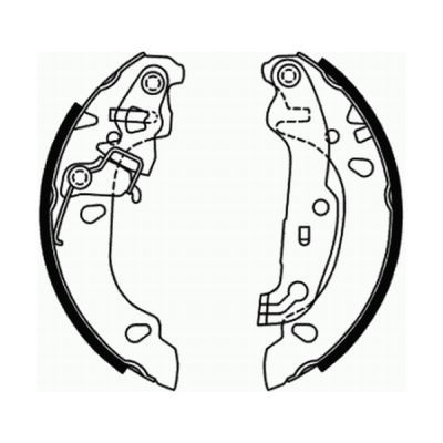 Set saboti frana ABE C0G052ABE