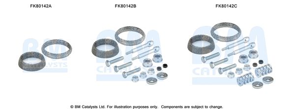 Zestaw montażowy, katalizator BM CATALYSTS FK80142