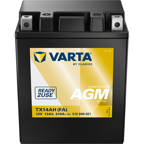 Baterie de pornire VARTA POWERSPORTS AGM ACTIVE 512909021K542