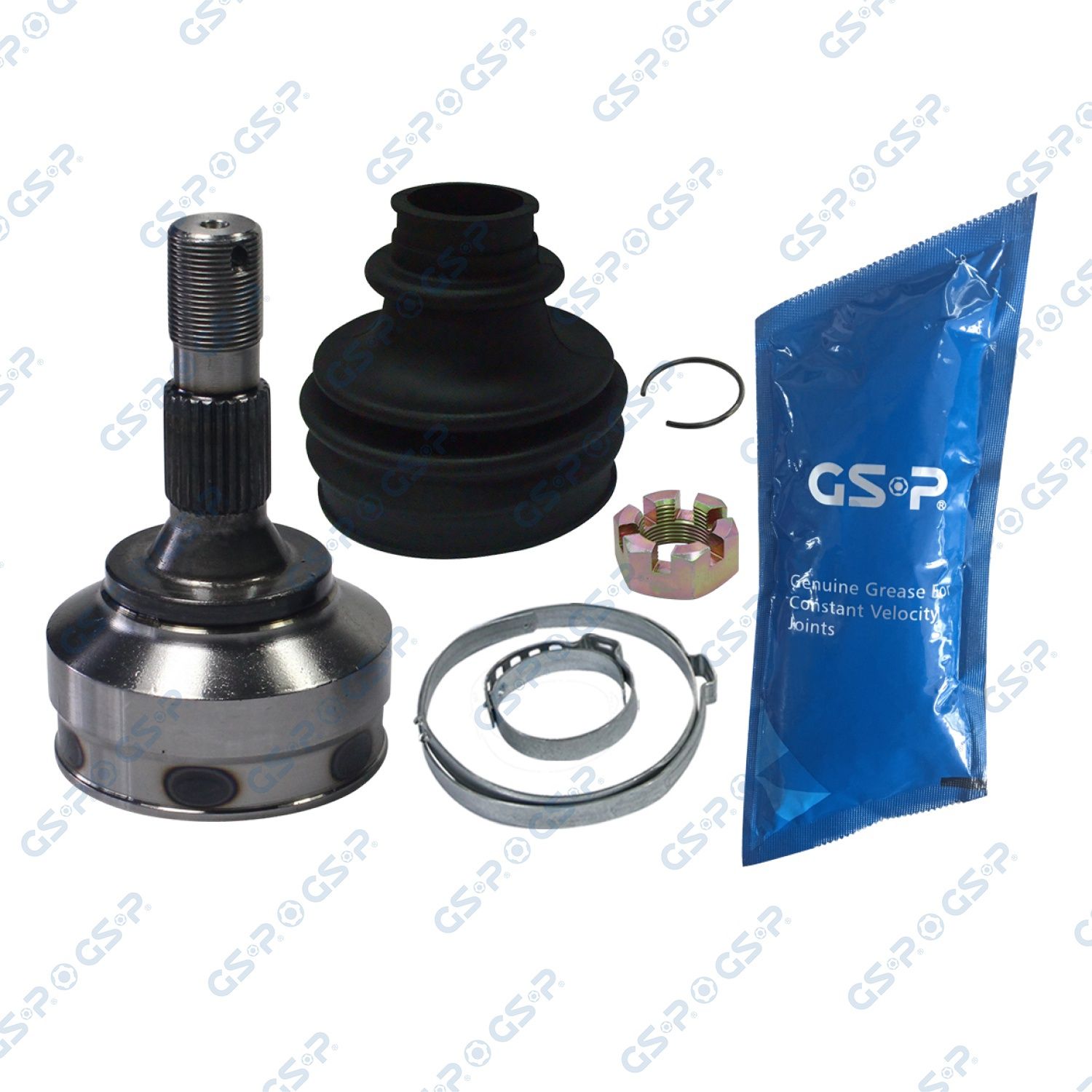 Šarnīru komplekts, Piedziņas vārpsta