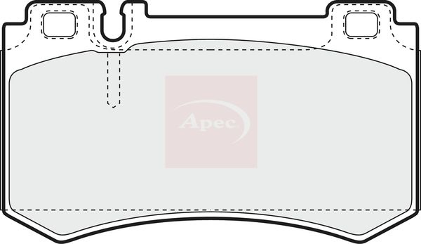 Apec - Rear Brake Pad Set
