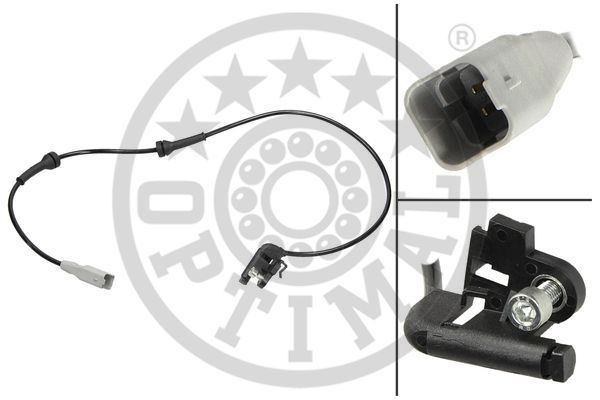 Czujnik, prędkość obrotowa koła OPTIMAL 06-S662