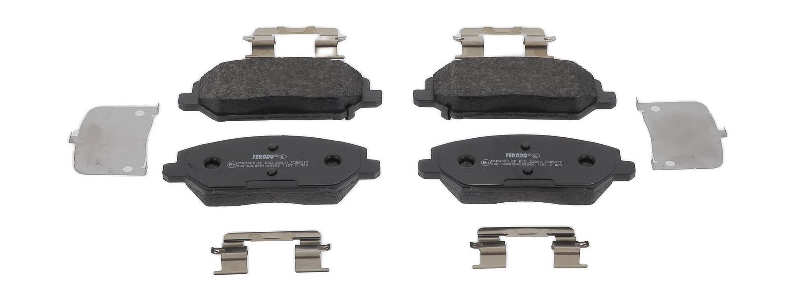 set placute frana,frana disc FERODO FDB5317