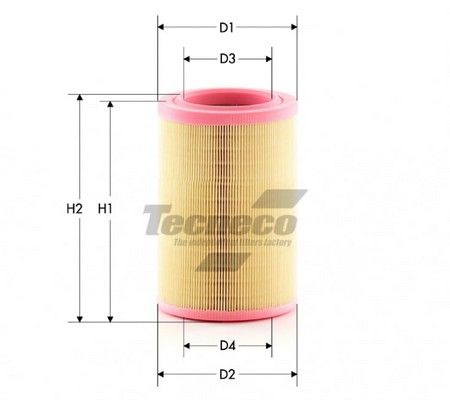Filtr powietrza TECNECO FILTERS AR168