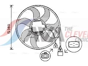 Вентилятор, охлаждение двигателя