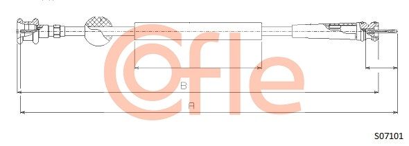 Linka tachografu COFLE 92.S07101