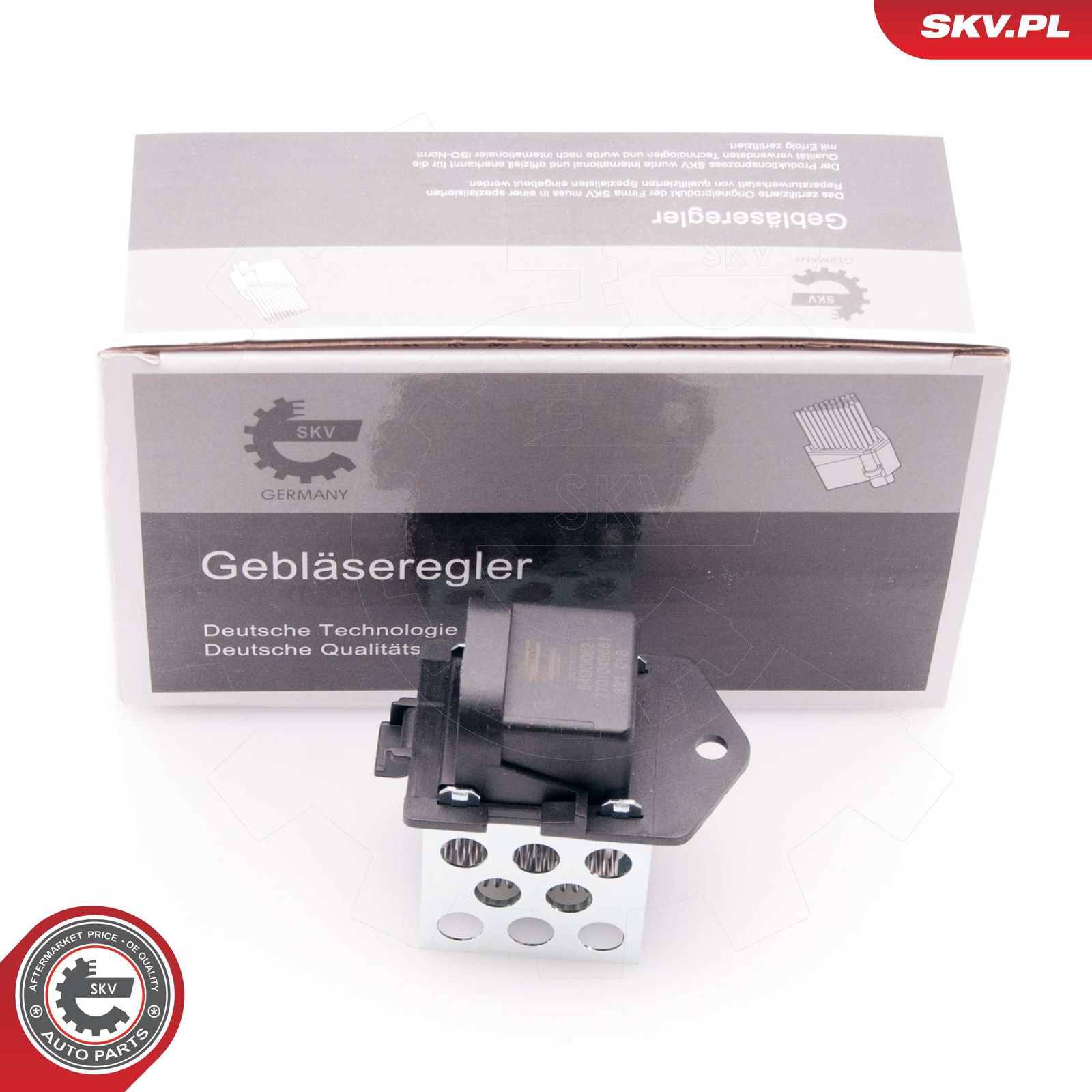 Odpor, vnitřní tlakový ventilátor ESEN SKV 94SKV052