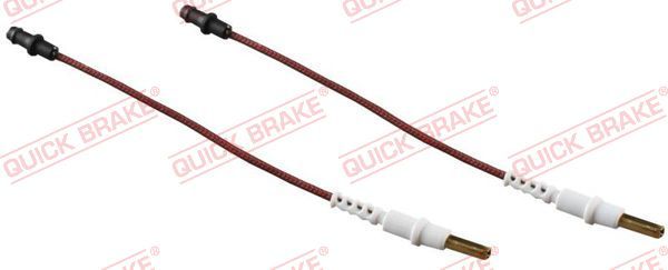 Výstražný kontakt, opotřebení obložení QUICK BRAKE WS 0208 A