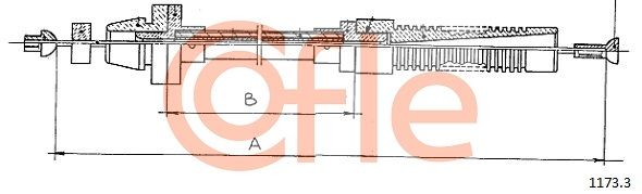 Linka gazu COFLE 1173.3