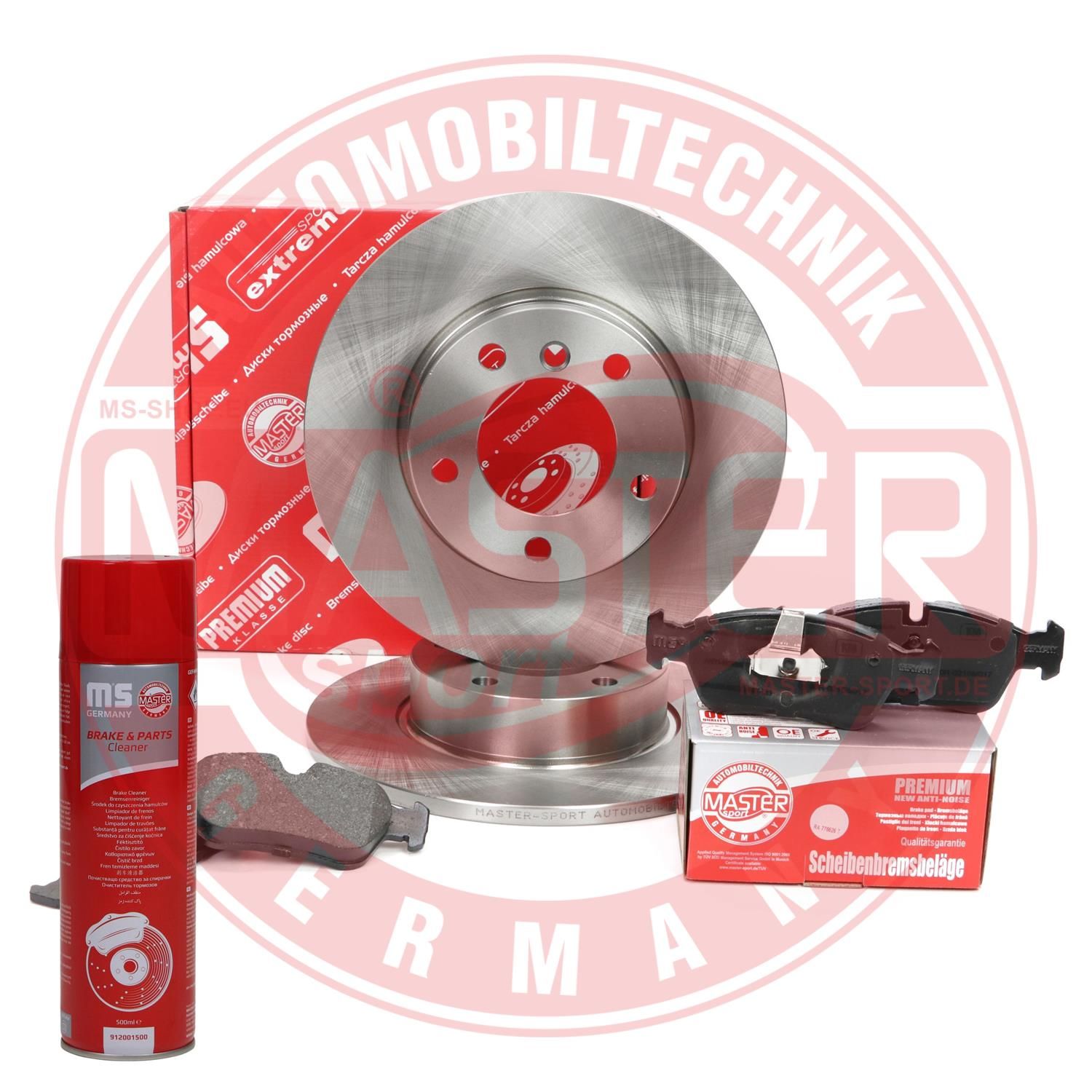 E-shop Sada bŕzd, Kotúčová brzda MASTER-SPORT GERMANY 201201260P