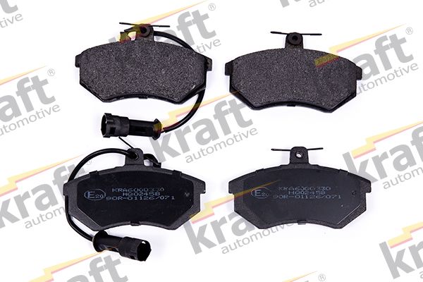 Sada brzdových destiček, kotoučová brzda KRAFT AUTOMOTIVE 6000330