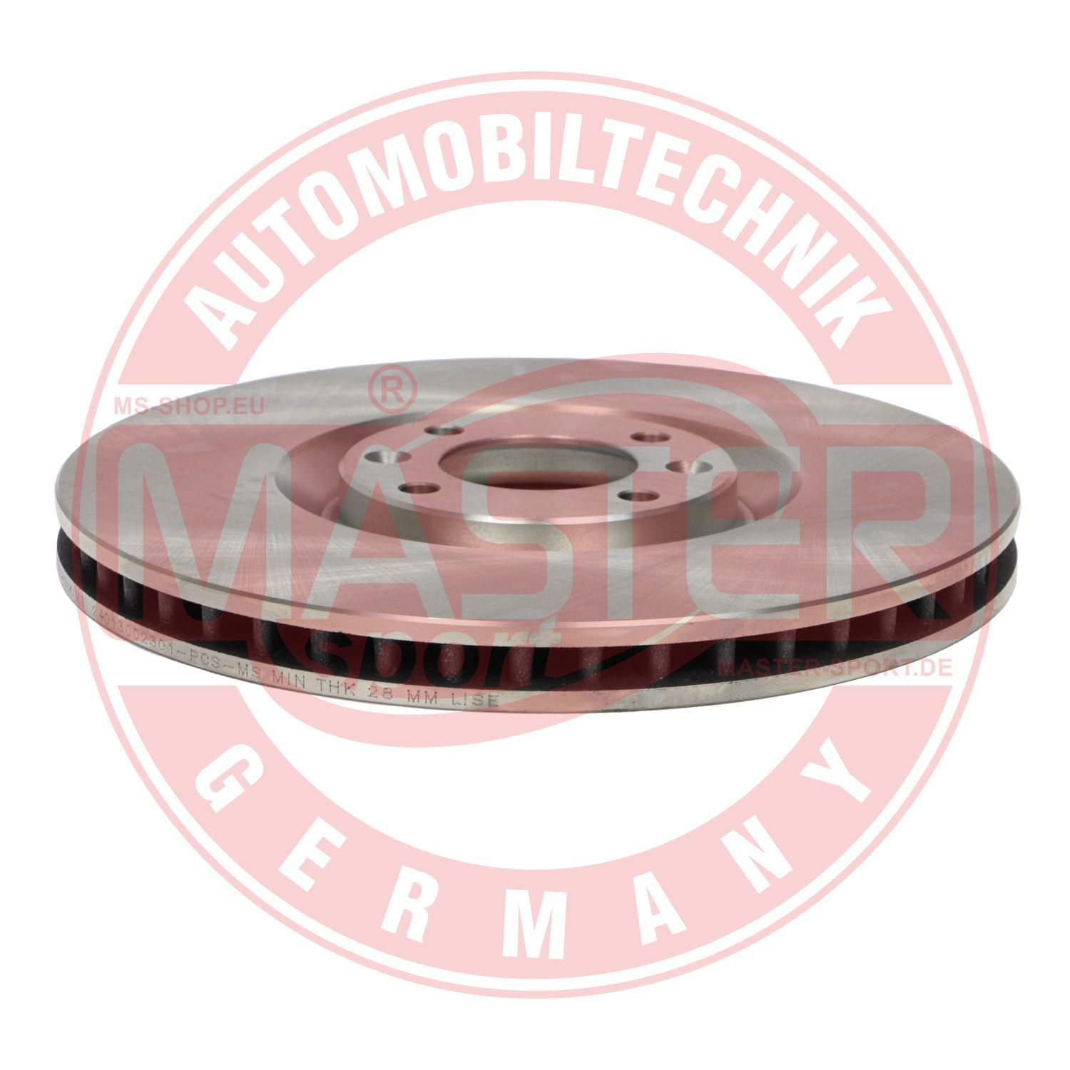 Tarcza hamulcowa MASTER-SPORT GERMANY 24013002301-PCS-MS