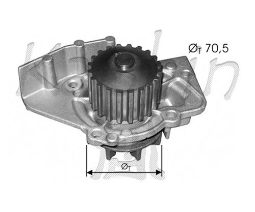 Pompa wody, chłodzenie silnika CALIBER WPC351
