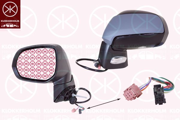 Lusterko zewnętrzne KLOKKERHOLM 55451043