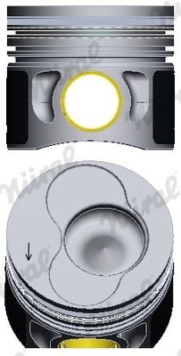Piston NÜRAL 87-114907-45