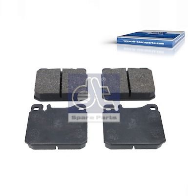 Zestaw klocków hamulcowych, hamulce tarczowe DT SPARE PARTS 4.92241