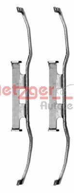 Set accesorii, placute frana METZGER 109-1213