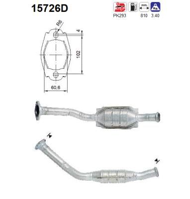 Katalizator AS 1705FV