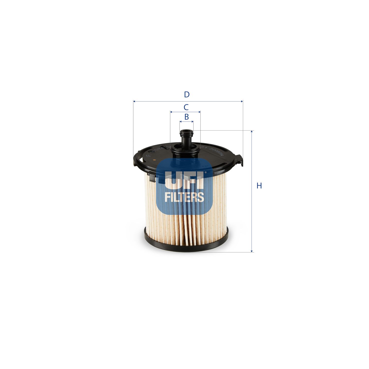 Palivový filtr UFI 26.074.00