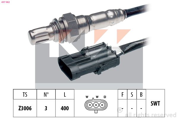 Sonda lambda KW 497 062