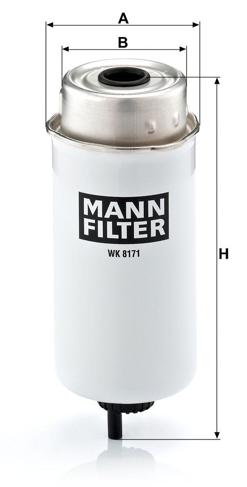 Levně Palivový filtr MANN-FILTER WK 8171