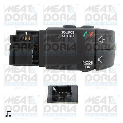 Przełącznik kolumny kierowniczej MEAT & DORIA 231291