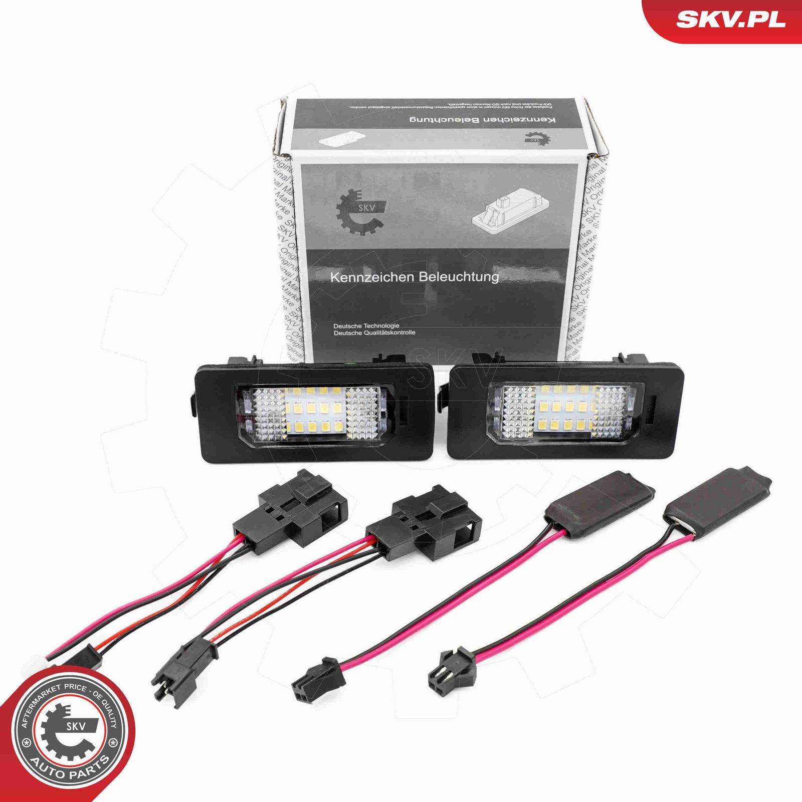 Фонарь освещения номерного знака