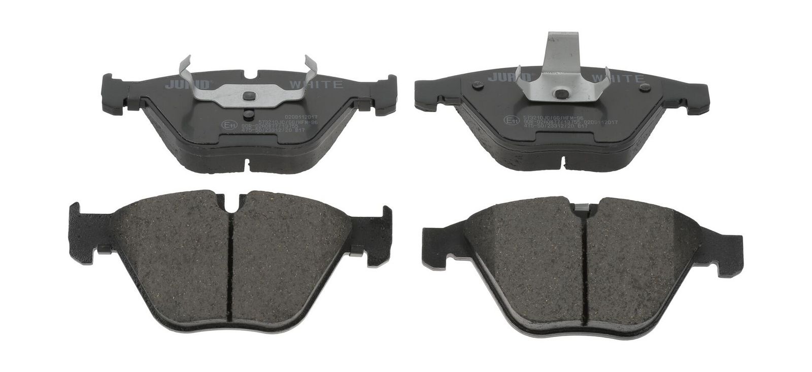 set placute frana,frana disc JURID 573210JC