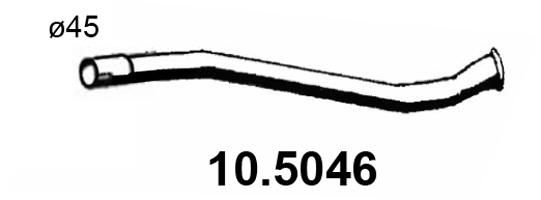 Rura wydechowa ASSO 10.5046