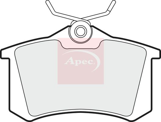 Apec - Rear Brake Pad Set