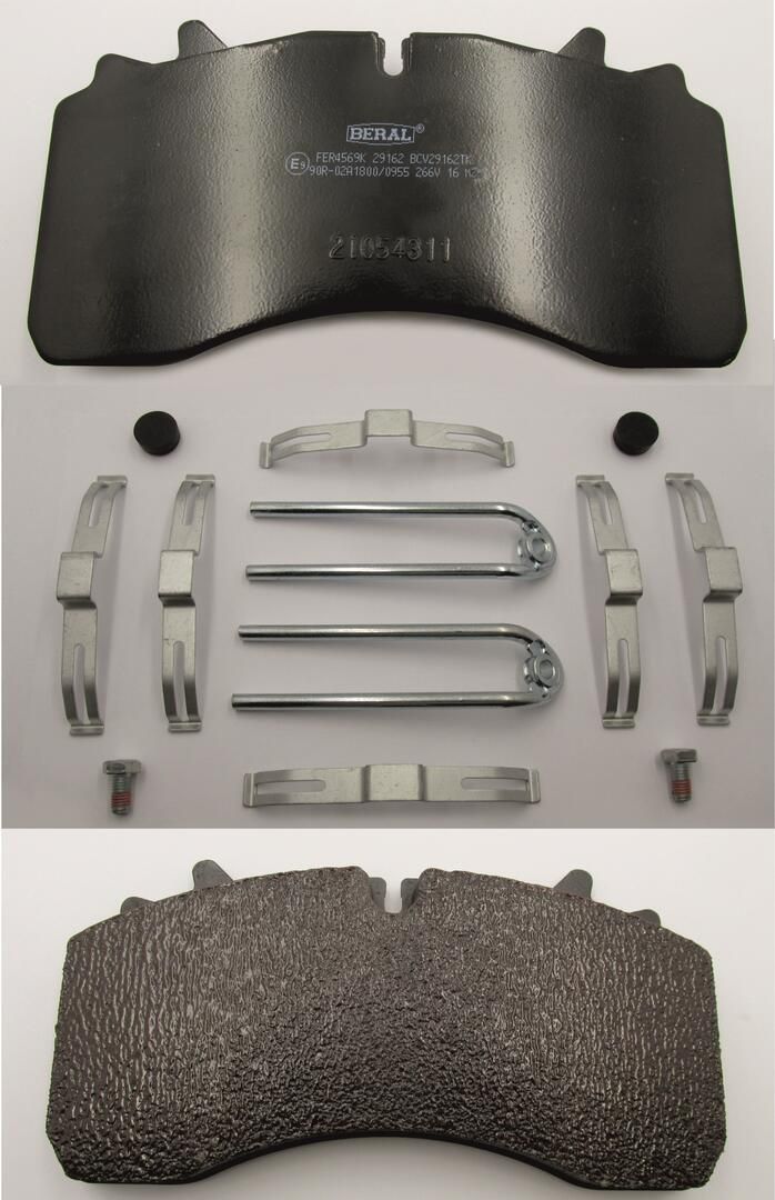 set placute frana,frana disc BERAL BCV29162TK