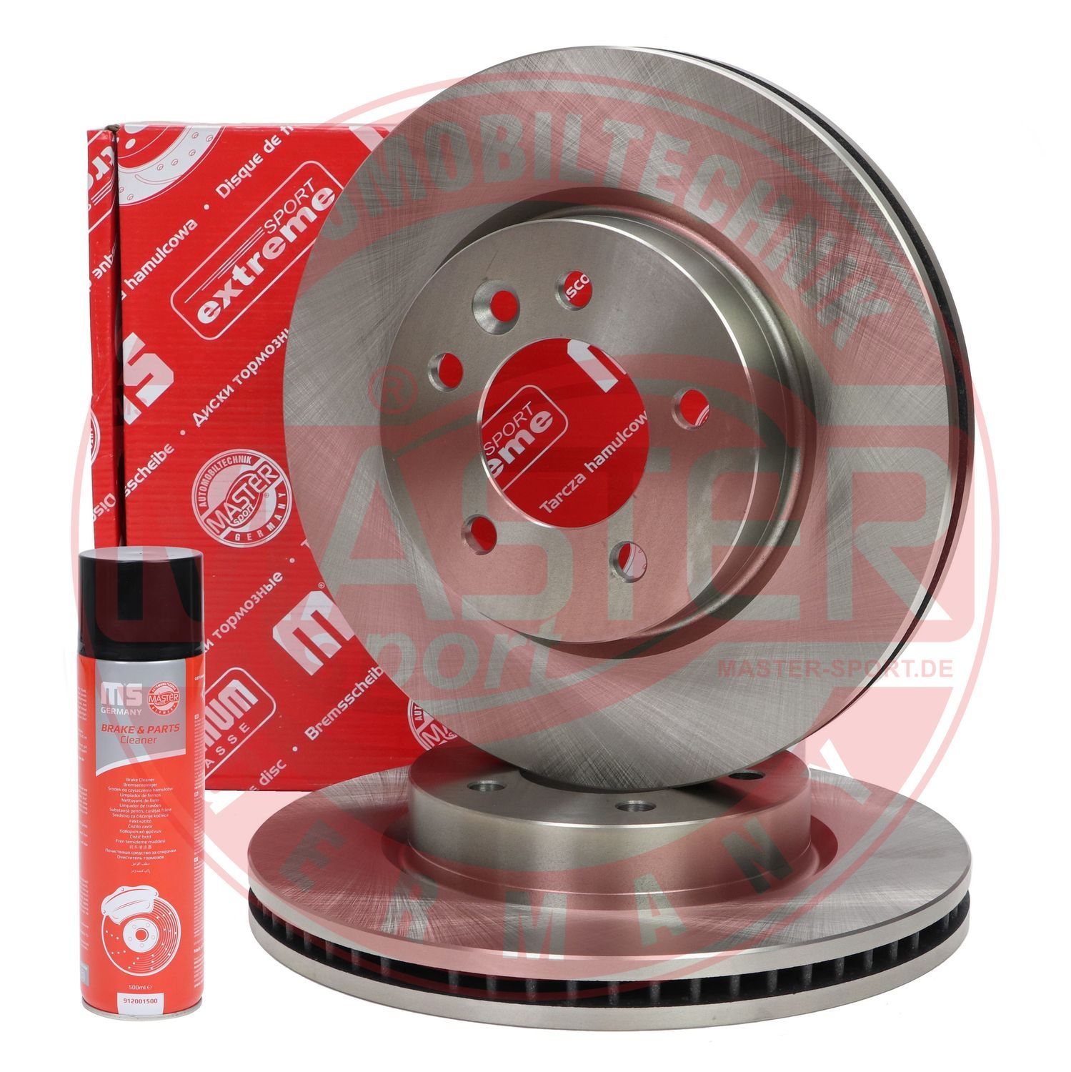 Tarcza hamulcowa MASTER-SPORT GERMANY 24013001781-SET-MSP