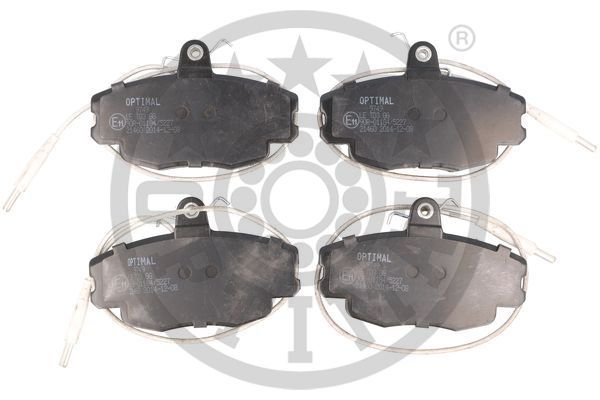 Zestaw klocków hamulcowych, hamulce tarczowe OPTIMAL BP-09749