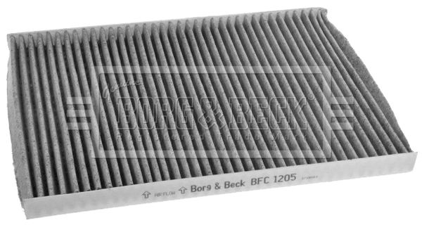 Filtr, wentylacja przestrzeni pasażerskiej BORG & BECK BFC1205