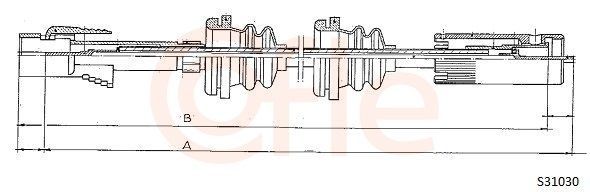arbore tahometru COFLE S31030