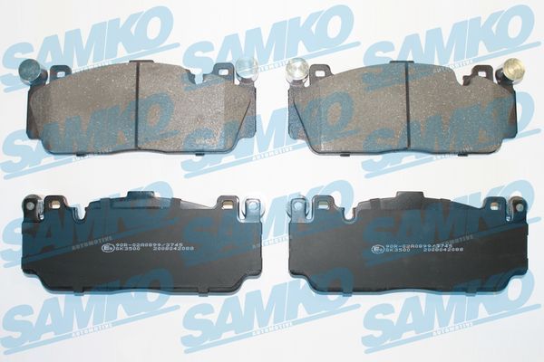 Sada brzdových destiček, kotoučová brzda SAMKO 5SP2088