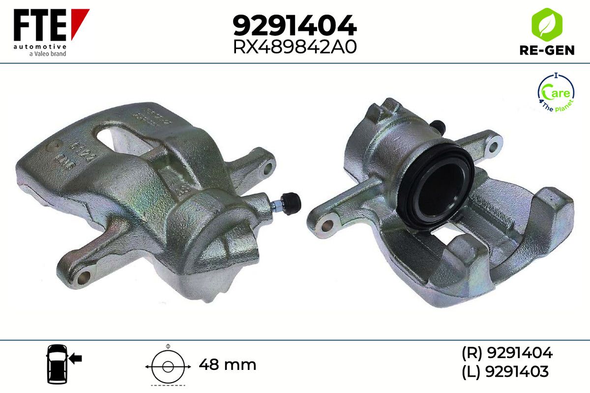 Etrier frana FTE 9291404
