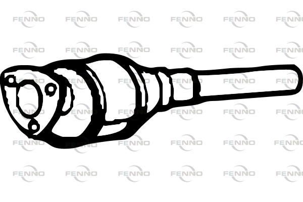 Katalizator FENNO P733DCAT