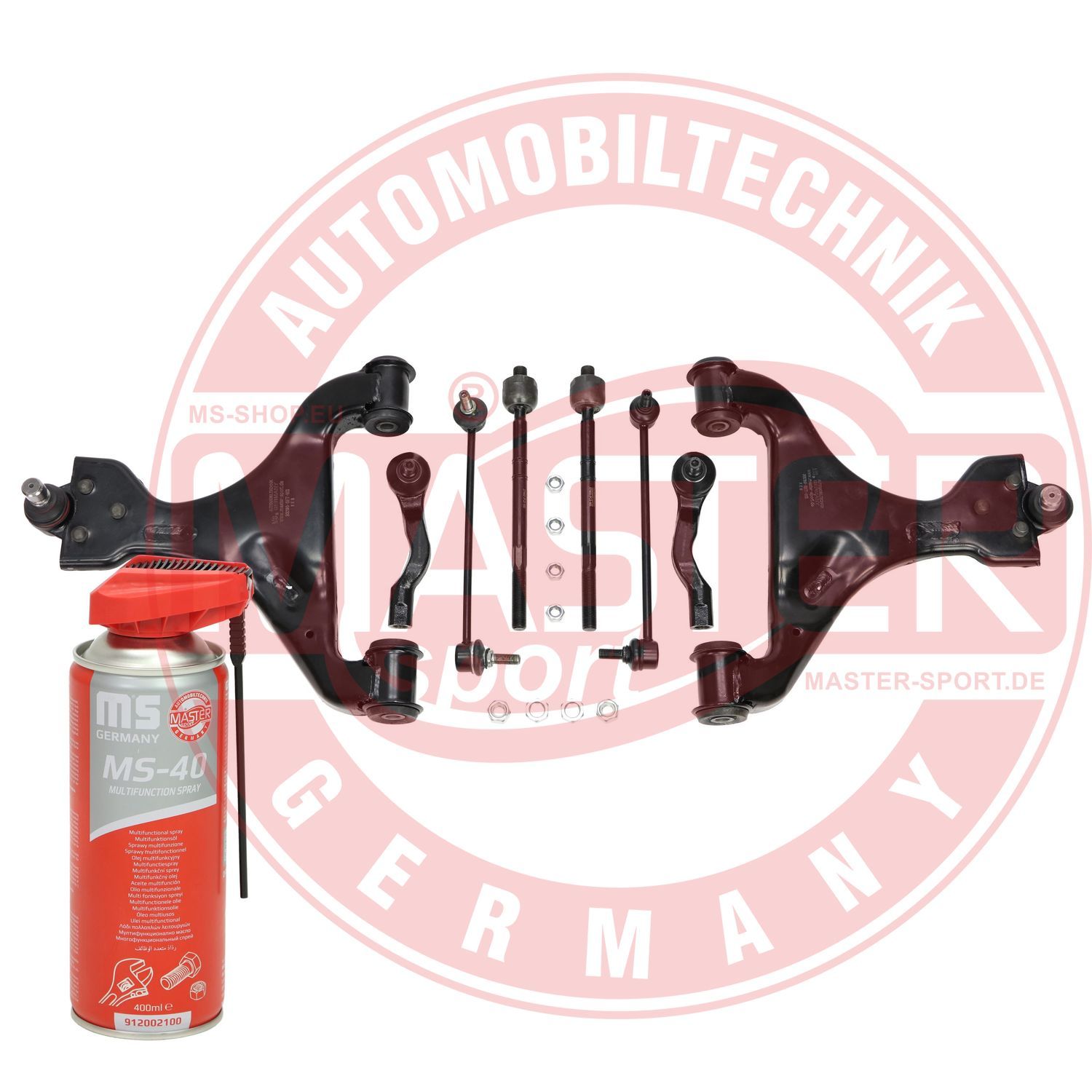 Zestaw wahacza, zawieszenie koła MASTER-SPORT GERMANY 37040/1-KIT-MSP