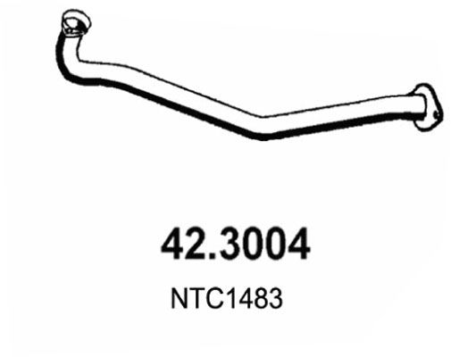 Rura wydechowa ASSO 42.3004