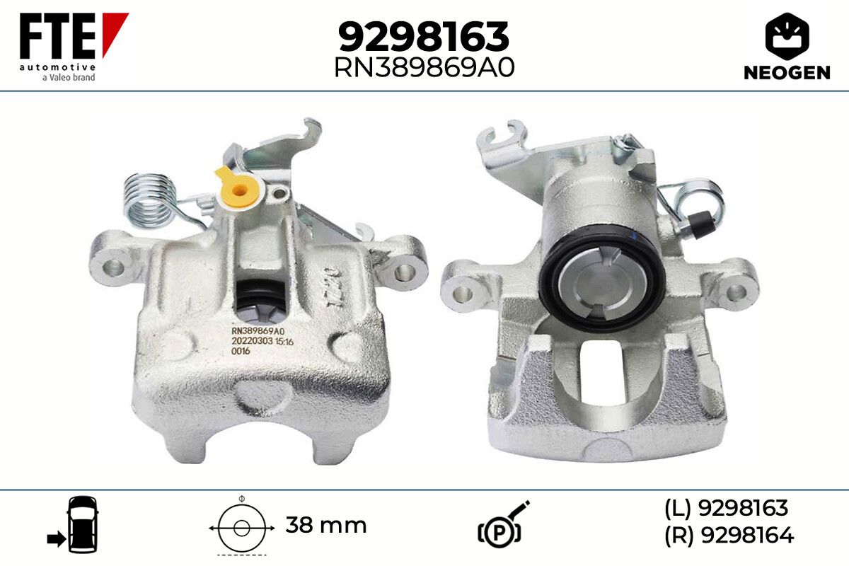 Etrier frana FTE NEOGEN 9298163