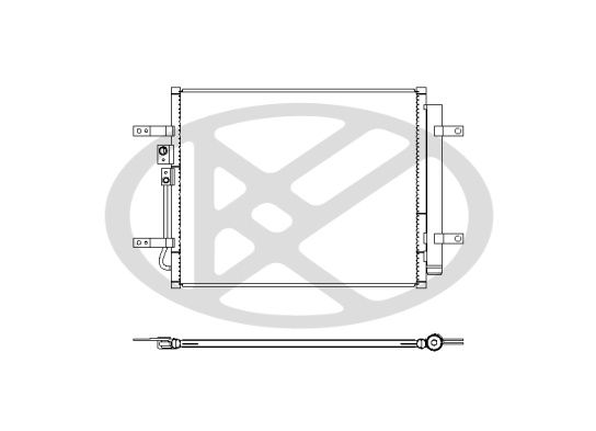 Condensator, climatizare KOYORAD CD811342