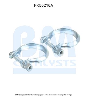 Zestaw montażowy, rura wydechowa BM CATALYSTS FK50216